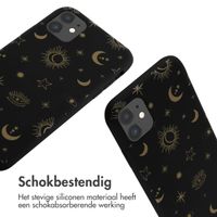 imoshion Siliconen design hoesje met koord Apple iPhone 11 - Sky Black