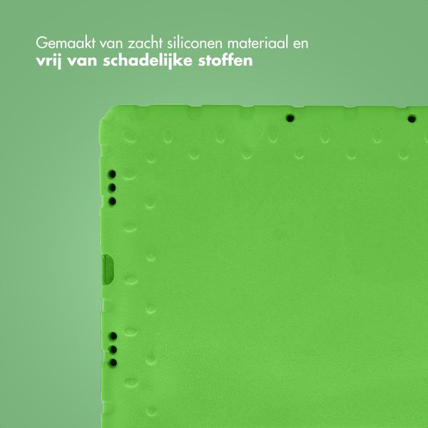imoshion Kidsproof Backcover met handvat Lenovo Tab P11 / P11 Plus - Groen