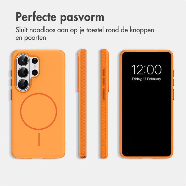 imoshion Color Backcover met Thin MagSafe Ring Samsung Galaxy S26 Ultra - Oranje