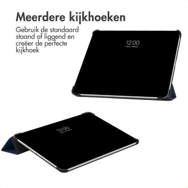 imoshion Trifold Bookcase OnePlus Pad 4 - Donkerblauw