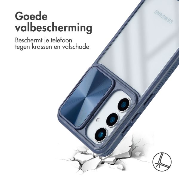 imoshion Camslider Backcover Samsung Galaxy S25 - Donkerblauw