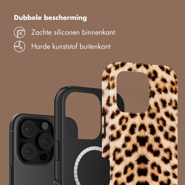 Selencia Vivid Backcover met MagSafe Apple iPhone 16 Pro - Wild Leo