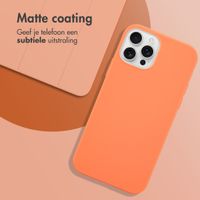 imoshion Color Backcover Apple iPhone 12 (Pro) - Apricot Crush Orange