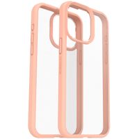 OtterBox React Backcover iPhone 15 Pro Max - Transparant / Peach