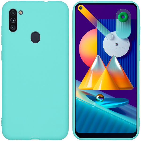 imoshion Color Backcover Samsung Galaxy M11 / A11 - Mintgroen