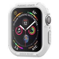 Spigen Rugged Armor™ Case voor de Apple Watch Series 4-6 / SE - 44 mm - Wit