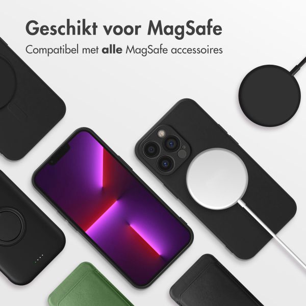 imoshion Color Backcover met MagSafe iPhone 13 Pro - Zwart