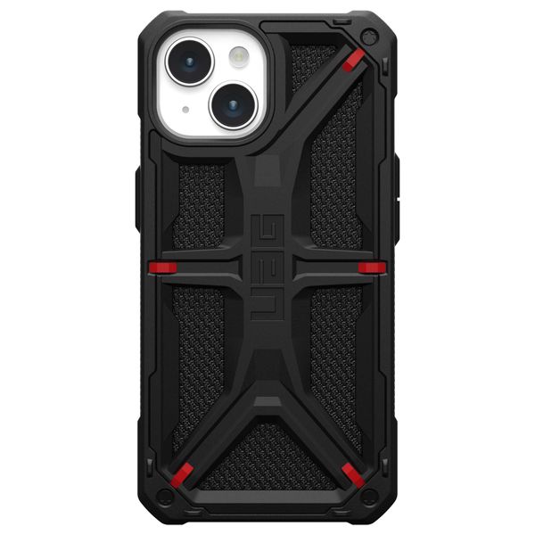 UAG Monarch Backcover iPhone 15 - Kevlar Black