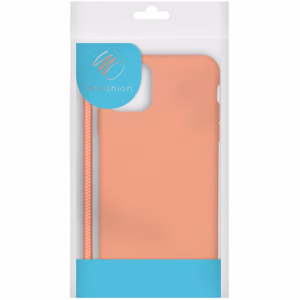 imoshion Color Backcover met afneembaar koord Apple iPhone SE (2022 / 2020) / 8 / 7 - Peach