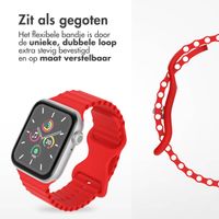 imoshion Athletic siliconenbandje Apple Watch Series 1 t/m 11 / SE / Ultra (44/45/46/49 mm) - Rood