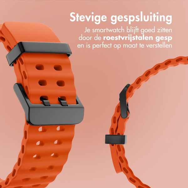 imoshion Ocean Siliconenband Samsung Galaxy Watch Ultra (2024/2025) - Oranje