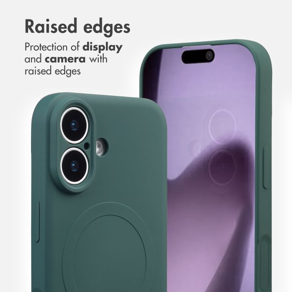 imoshion Colour Back Cover with MagSafe Apple iPhone 17 - Dark Green