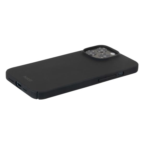 Holdit Slim Case Apple iPhone 13 Pro - Zwart