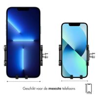 imoshion Telefoonhouder fiets - Verstelbaar - Universeel - Aluminium - Zwart