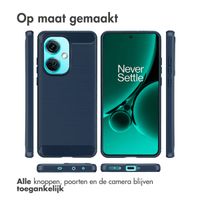 imoshion Brushed Backcover OnePlus Nord CE 3 - Donkerblauw