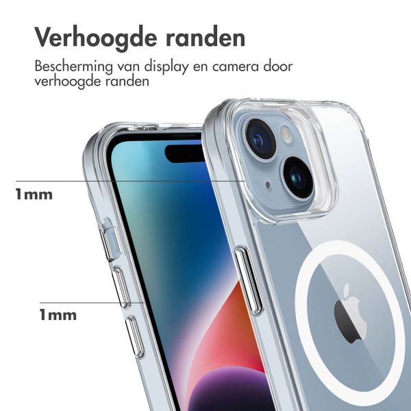 imoshion Rugged Air MagSafe Case Apple iPhone 15 - Transparant