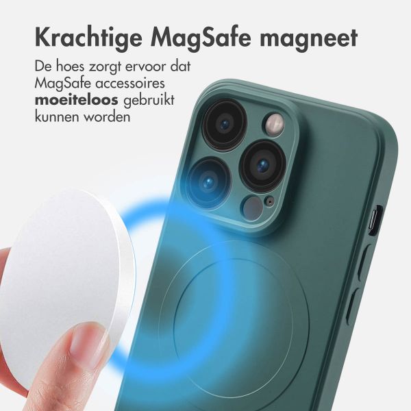 imoshion Color Backcover met MagSafe Apple iPhone 14 Pro - Donkergroen