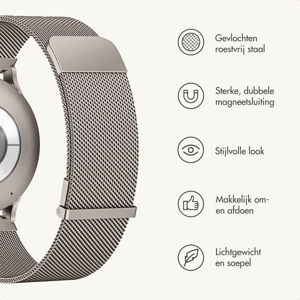 imoshion Milanees magnetisch bandje  - Universeel 20 mm aansluiting - Starlight