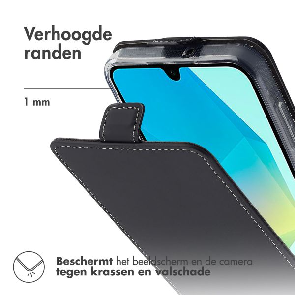 Accezz Flipcase Samsung Galaxy A16 - Zwart