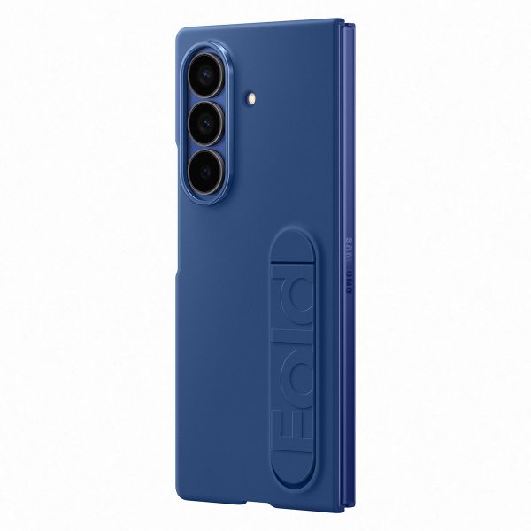 Samsung Silicone Case met stand Samsung Galaxy Z Fold 7 - Blue
