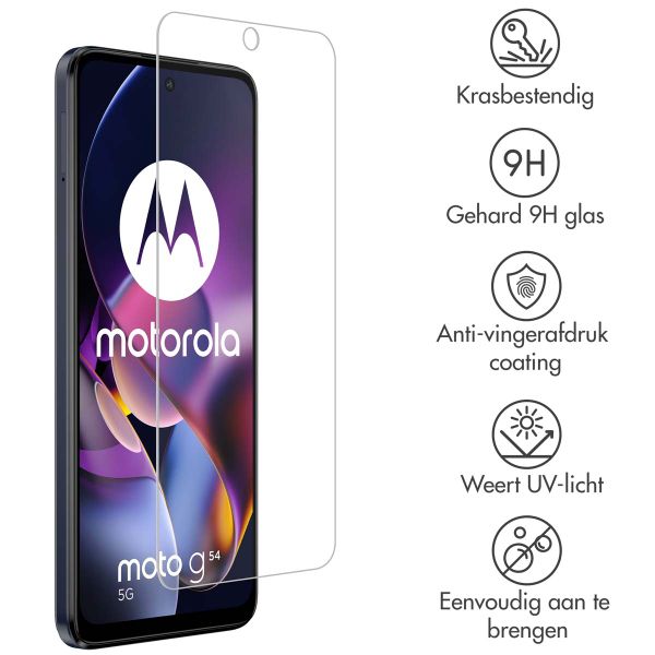 Accezz Gehard Glas Screenprotector Motorola Moto G54