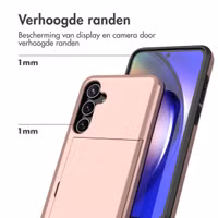 imoshion Backcover met pasjeshouder Samsung Galaxy A55 - Rosé Goud