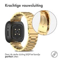 imoshion Stalen bandje Fitbit Versa 4 / 3 / Sense (2) - Goud