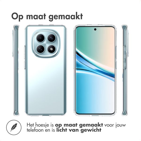 Accezz Clear Backcover Xiaomi Redmi Note 15 (4G) - Transparant