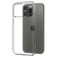 Spigen Quartz Hybrid Matte Clear Backcover iPhone 14 Pro - Transparant