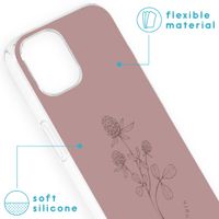 imoshion Design hoesje iPhone 13 - Floral Pink