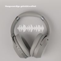 Selencia Urban Play Draadloze Koptelefoon - Active Noise Cancelling - Met Opbergcase - Cosy Grey