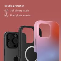 Selencia Vivid Back Cover with MagSafe Apple iPhone 16 Pro Max - Gradient Soft Blush