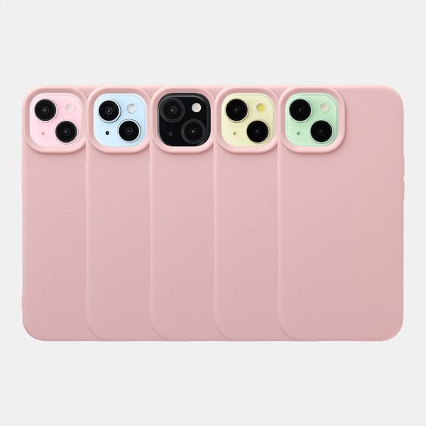 imoshion Texture Backcover Apple iPhone 15 - Roze