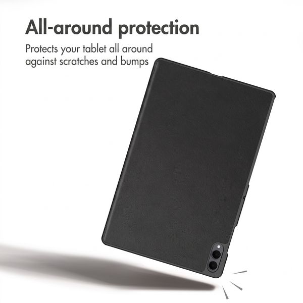 imoshion Trifold Book Case Samsung Galaxy Tab S11 / S12 Ultra - Black