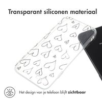 imoshion Design hoesje iPhone SE (2022 / 2020) / 8 / 7 - Hearts