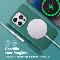imoshion Color Backcover met afneembaar koord met MagSafe Apple iPhone 14 Pro - Donkergroen