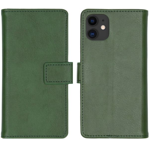 imoshion Luxe Bookcase iPhone 11 - Groen