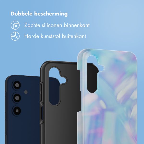 Selencia Vivid Backcover Samsung Galaxy A16 - Holographic Blue Dream