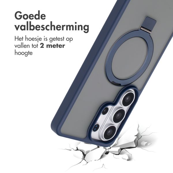 Accezz Ring Stand Backcover met MagSafe Samsung Galaxy S26 Ultra - Blauw