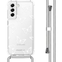 imoshion Design hoesje met koord Samsung Galaxy S21 FE - Butterfly