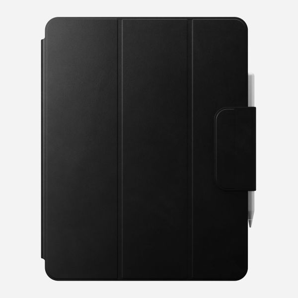Nomad Leather Folio case Apple iPad Air 13 inch (2025) M3 / (2024) M2 / iPad Pro 12.9 (2018/2020/2021/2022) - Zwart