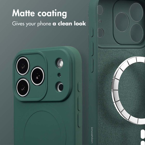 imoshion Colour Back Cover with MagSafe Apple iPhone 17 Pro Max - Dark Green