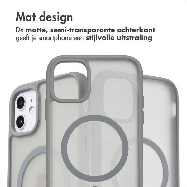 imoshion Color Guard Backcover met MagSafe iPhone 11 - Grijs