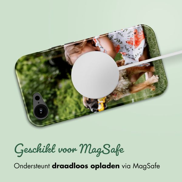 Ontwerp je eigen tough case met MagSafe Apple iPhone 16e - Wit