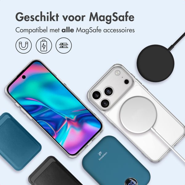 imoshion Protective Backcover met MagSafe Apple iPhone 17 Pro Max - Transparant