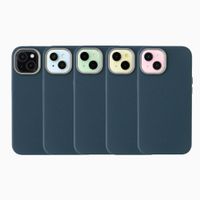 Accezz Mesh Backcover met MagSafe Apple iPhone 15 - Donkerblauw