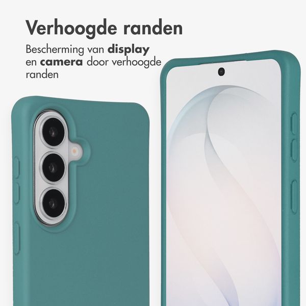 imoshion Color Backcover met afneembaar koord met MagSafe Samsung Galaxy S26 - Dark Green