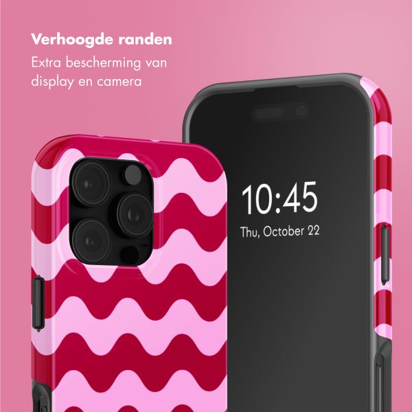 Selencia Vivid Backcover Apple iPhone 16 Pro - Wave Vibes Lipstick