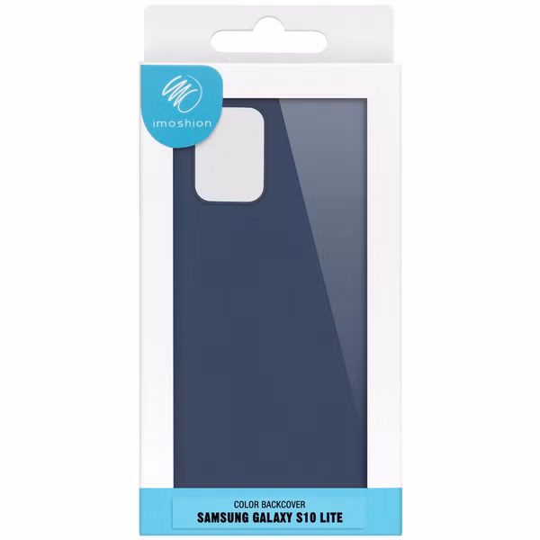 imoshion Color Backcover Samsung Galaxy S10 Lite - Donkerblauw