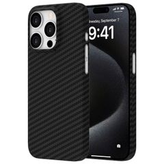 Accezz MagSafe Kevlar® Case Apple iPhone 15 Pro Max - Black